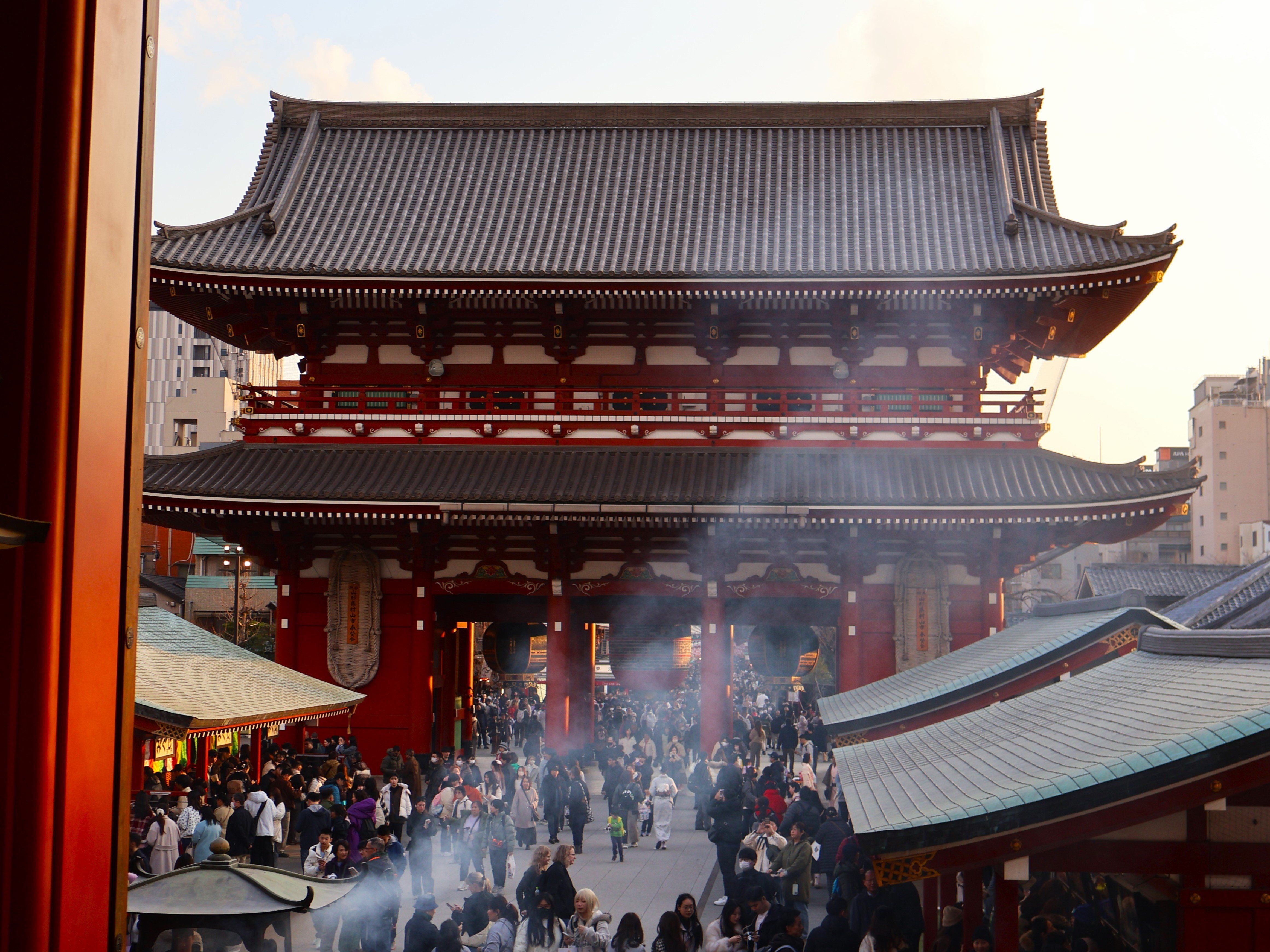 A street scene in Japan
